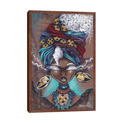 Afro Storm - Print on Canvas