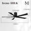 Irene Flushmount Light Kit 5 Blade LED Ceiling Fan-400726665-327028476-326228185