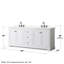 Meuble-lavabo double autoportant avec plateau Avery-98253823-98253821-92725489