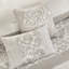 Édredon grand brodé 8 pièces - Design gracieux pour la chambre à coucher, édredon en tissu lavable à la machine, microfibre-120953462