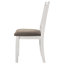 Ensemble de 2 chaises de salle à manger Pratto