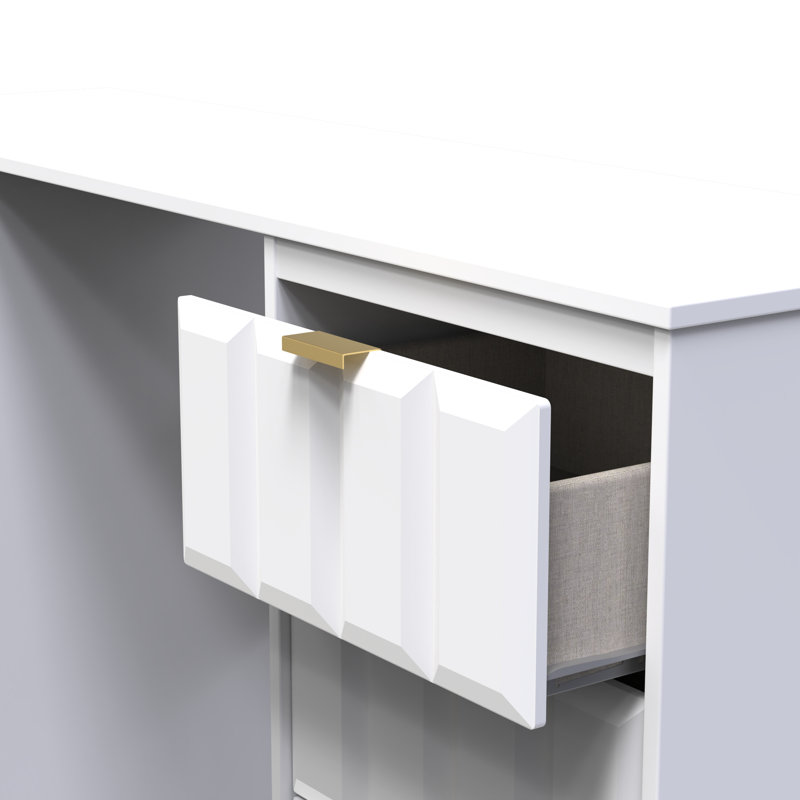 Besian Dressing Table, White Matt