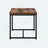 Rectangular Wooden Top End Table