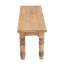 Banc 4 po en bois massif rustique