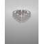 Giogali Ceiling Lamp 60 Crystal Smoky Matt Bronze 1 E26 Ul 1-2000207700-2000207699