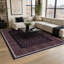Oriental Cotton and Chenille Flatweave Area Rug-1541183123