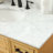 Hermes 42'' Single Bathroom Vanity with Carrara Marble Top-73360064