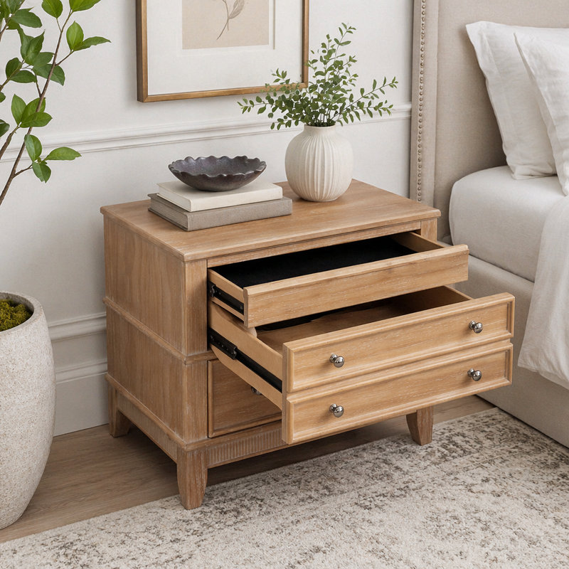End Table, Noisette - 2 pièces
