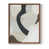 Brown Single Picture Framed