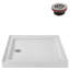 36'' W x 36'' D Square Acrylic Shower Base, ABS Drain Included