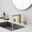 3 Hole Bathroom Sink Faucet with Double Lever Handle-120276098