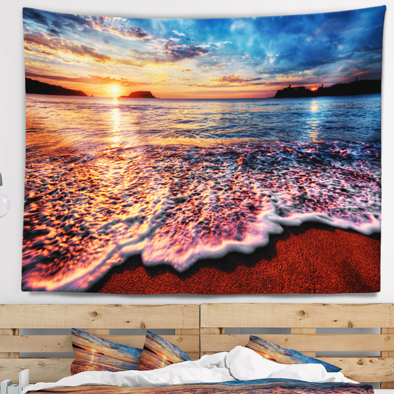 Tapisserie Seascape, H 32 po x l 39 po