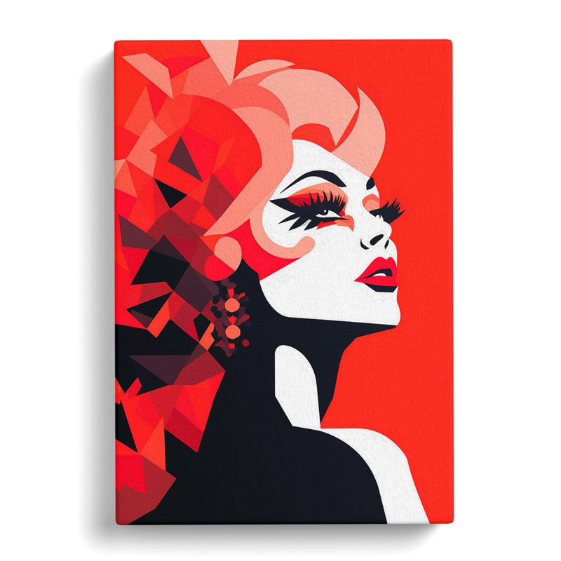 Drag Queen Minimalism - Print, 50cm H x 35cm W x 3cm D