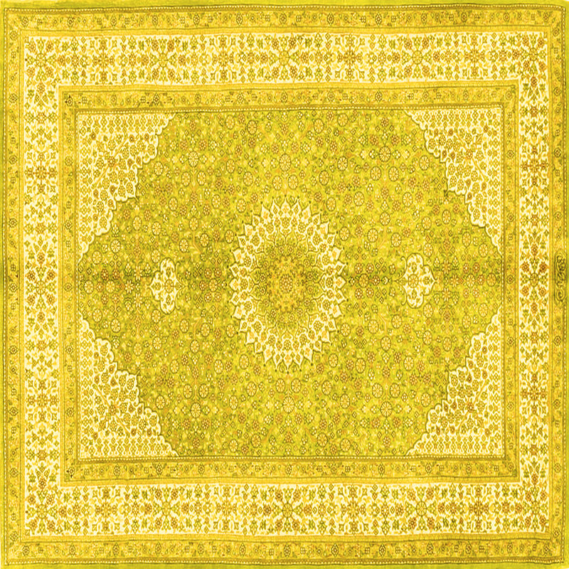 Mohandis Performance Oriental Indoor Rug, Square 8'