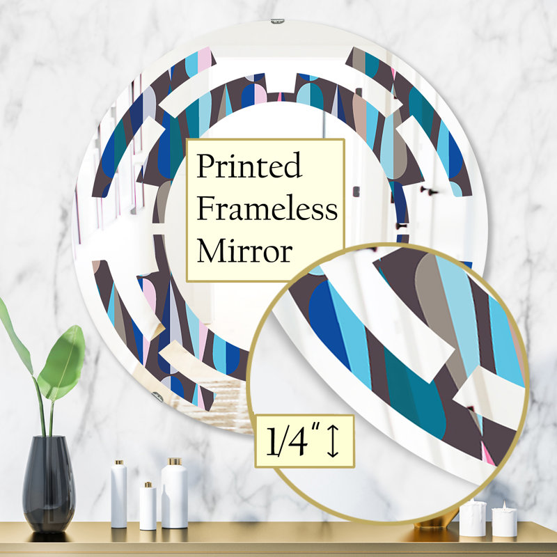 Miroir mural Space, H 31,5 po x l po