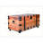 Natural-Toned Reclaimed Wood Trunk Coffee Table with Wheels, Large Storage, Vintage Industrial Style