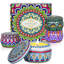 4-Piece Scented 4 Oz Tin Candle Gift Set With Soy Wax (120H Burn Time)