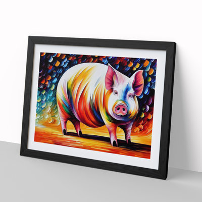 Pig Vol.5 - Single Picture Frame Painting