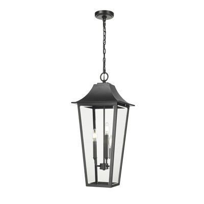 Plafonnier d'extérieur 3 lumières noir Ouen