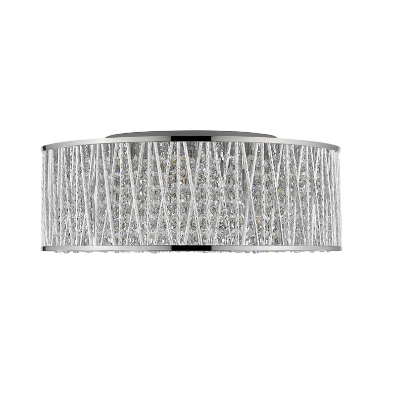 Alezay Crystal Flush Mount