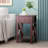 Side Crossed Drawer Nightstand (Set of 2)-1574830069-1556959208