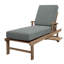 Huntington Outdoor Teak Chaise Lounge-1374960316