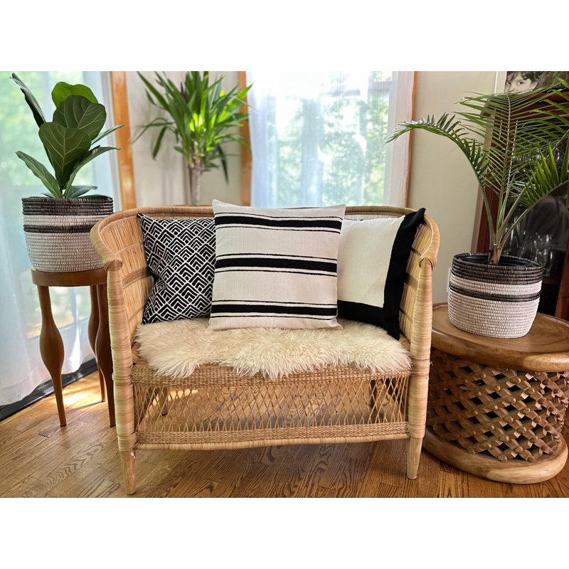 Geometric Cotton Pillow Cover