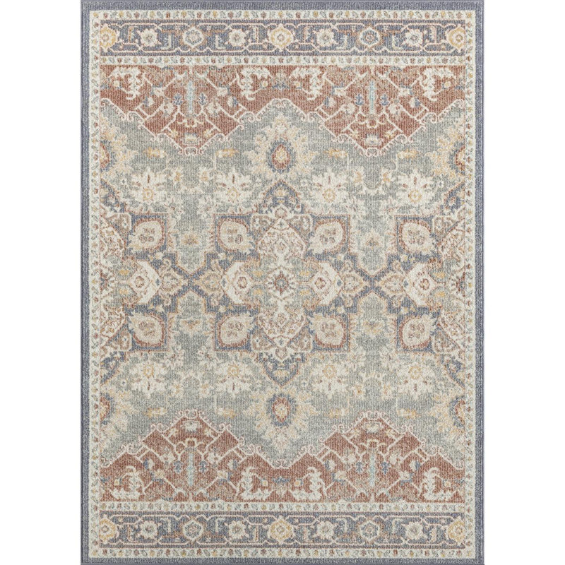 Aliccia Floral Indoor Rug, Rectangle 8' x 10'