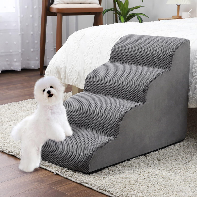 Escalier pour animaux Sponge, Gris