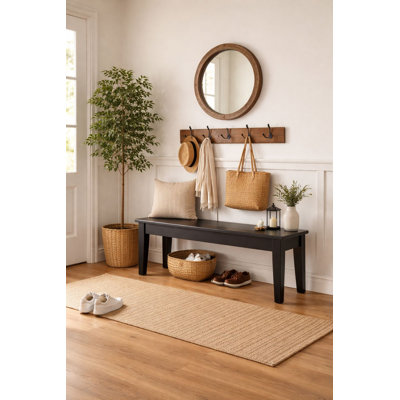 Weldy Solid Wood Bench