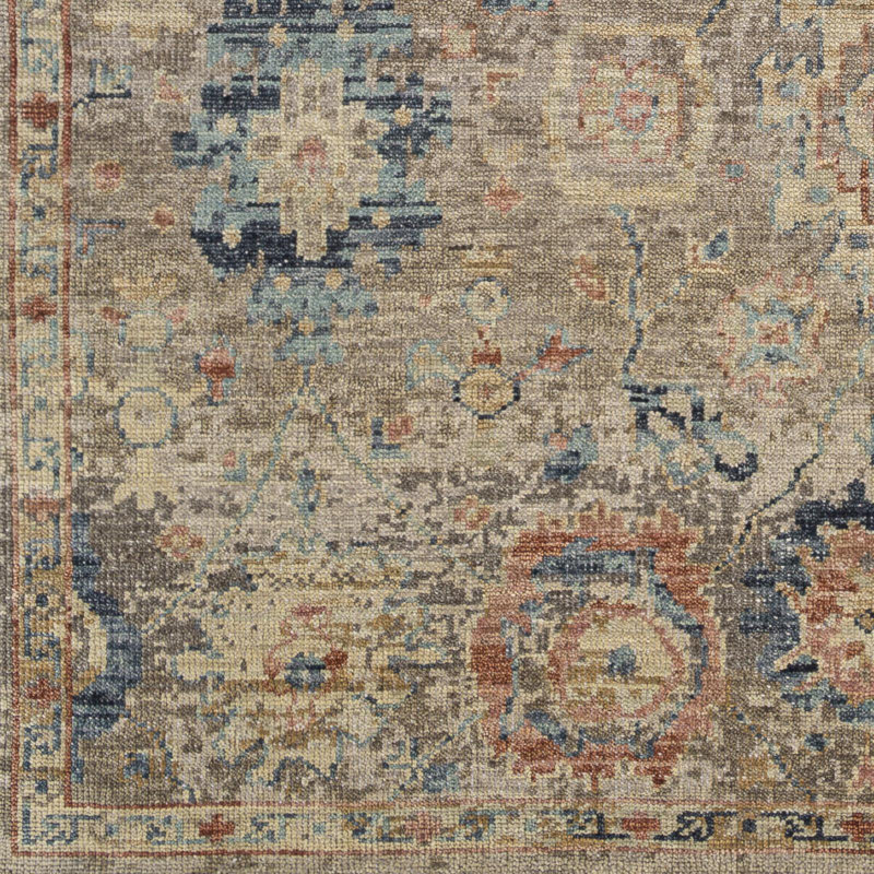 Monterey Wool Oriental Area Rug, Rectangle 2' x 3'