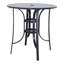 Ensemble de salle à manger à hauteur de bar en aluminium 35,98 po Abbie-Lea