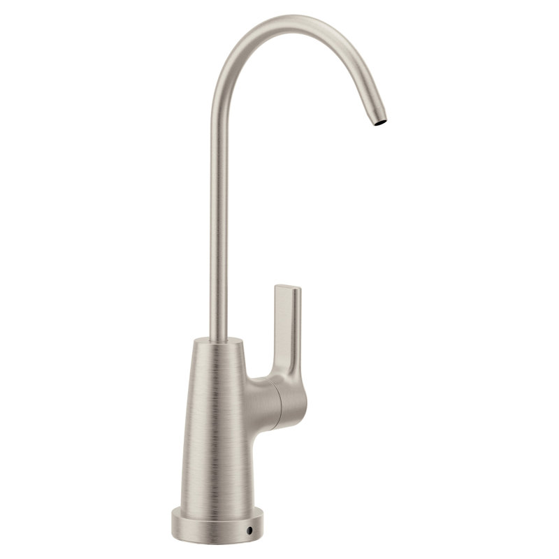Spot resist stainless one-handle high arc beverage faucet, Stainless Steel