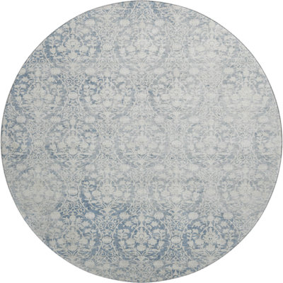 Premium Machine Washable Glanton AMF1231 Damask Rug