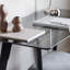 Merton Glass Solid Wood Desk