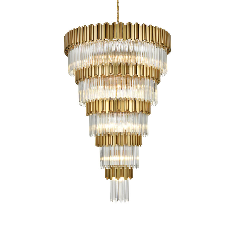 Lustre Lenora , Or satiné