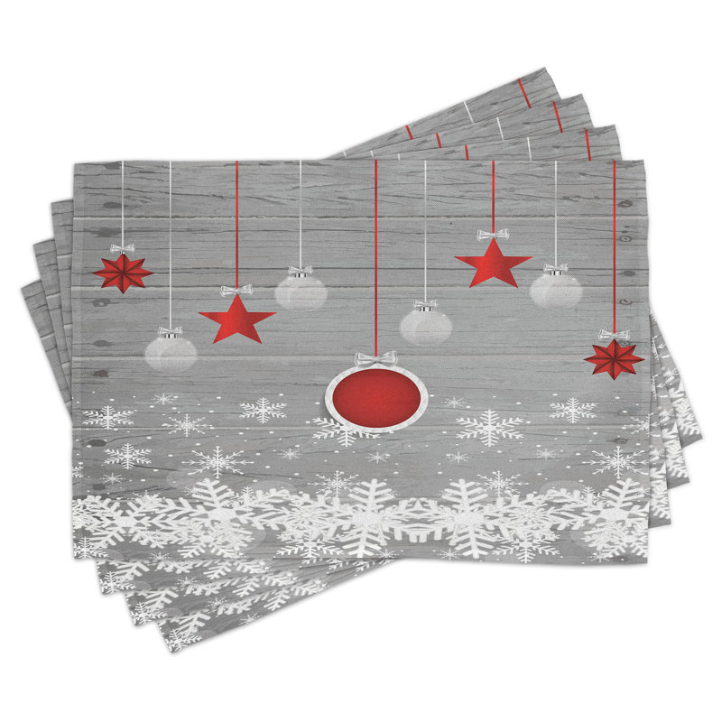 Ensemble de napperons 8 pièces East Urban Home