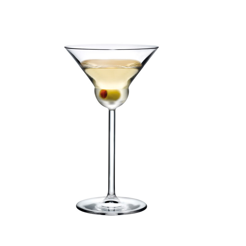 Verre à martini rétro sans plomb 6 oz.