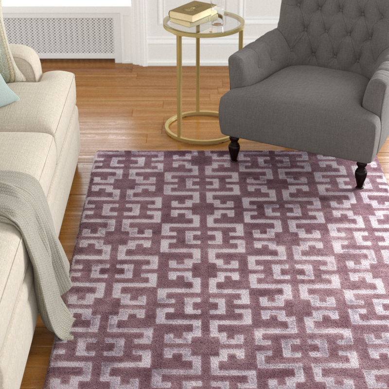 Shisler Geometric Indoor Rug, Rectangle 2' x 3'