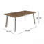 Dining Table With Faux Wood Top