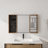 Bathroom Mirror with Storage Combination