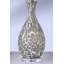 Lampe de table en verre gris et blanc 30 po Ragno