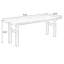 Bureau rectangulaire en bois massif noyer clair-109691037