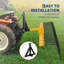 Andaineur 48 po en paille de pin pour tracteurs de pelouse et ATV / UTV-2109596521-2109596523
