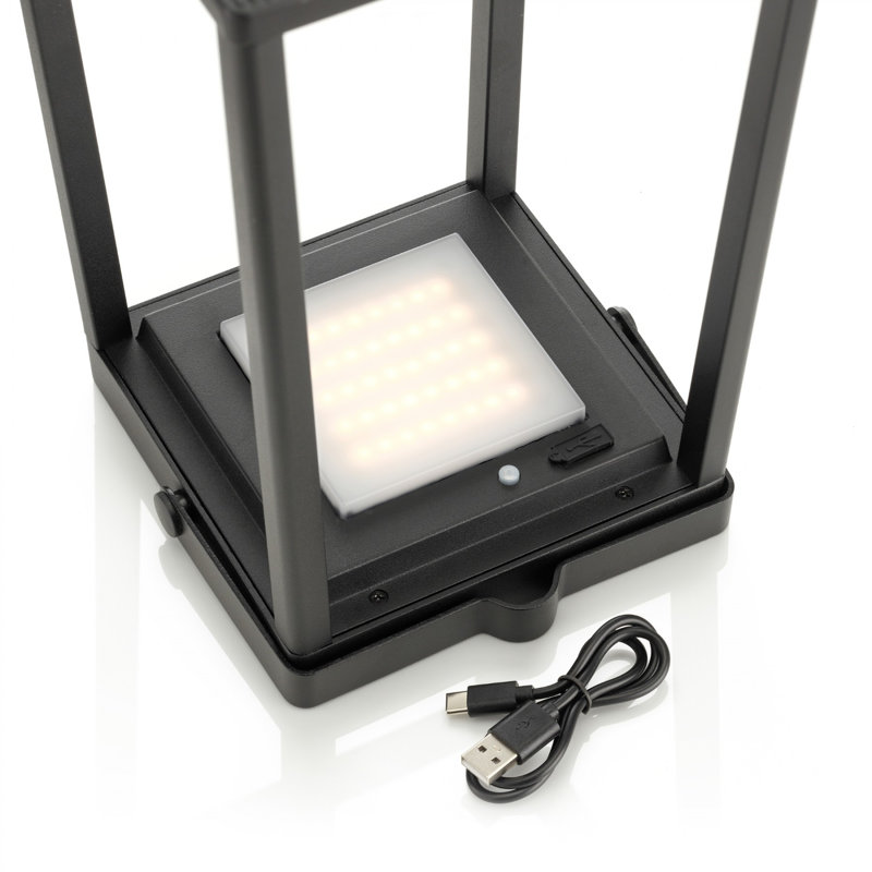 DelRe 32.5cm Solar Powered Integrated LED Outdoor Lantern