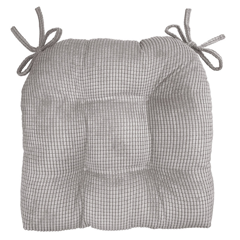 Outdoor 3'' Chair Pad, Gray