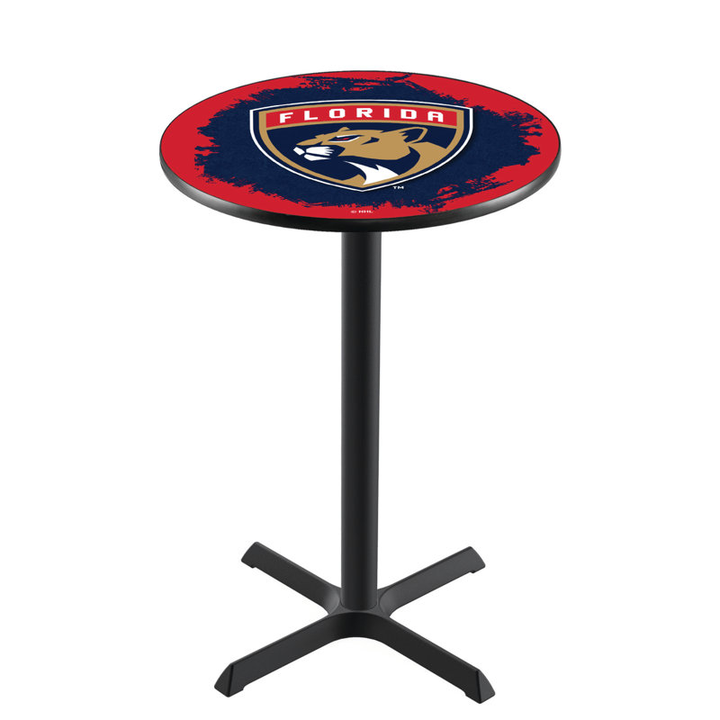 NHL Pub Table, Florida Panthers, 42" H x 28" L x 28" W