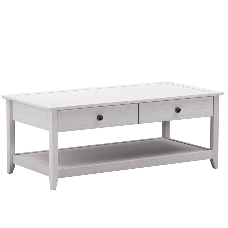 Greenport Coffee Table, Brushed White