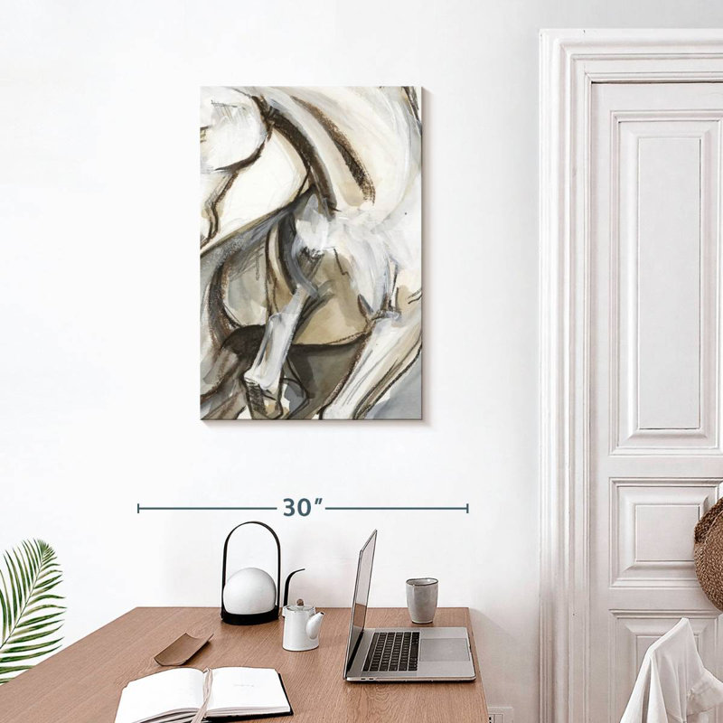 Avery Horse Abstraction II, 30" H x 20" W