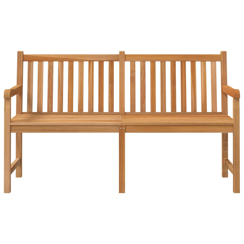 Orkin Solid Wood Teak Outdoor Bench, 90cm H x 150cm W x 60cm D